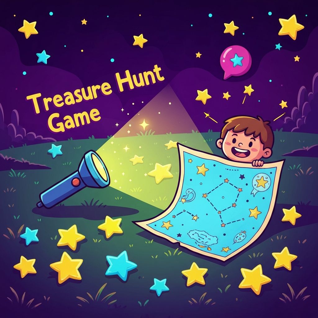 Sternen Schnitzeljagd